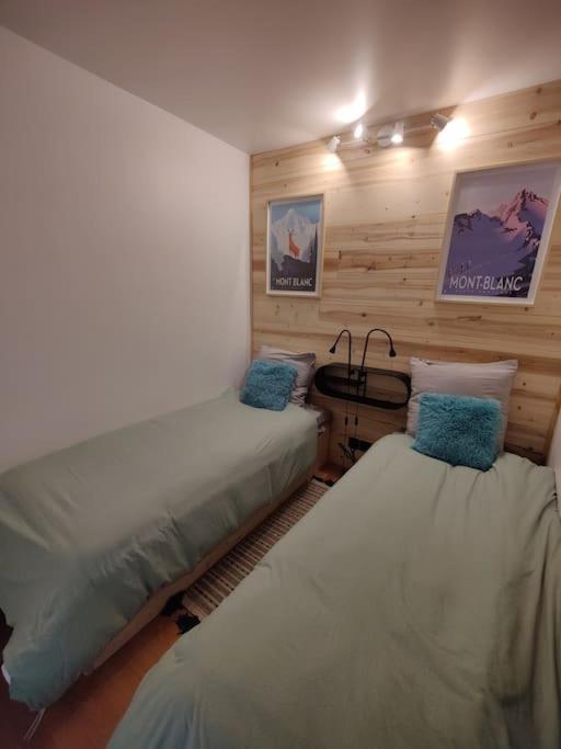 Apartement Vue Montage Magnifique 2Ch 5Mn Piste 3 Les Houches Exterior photo