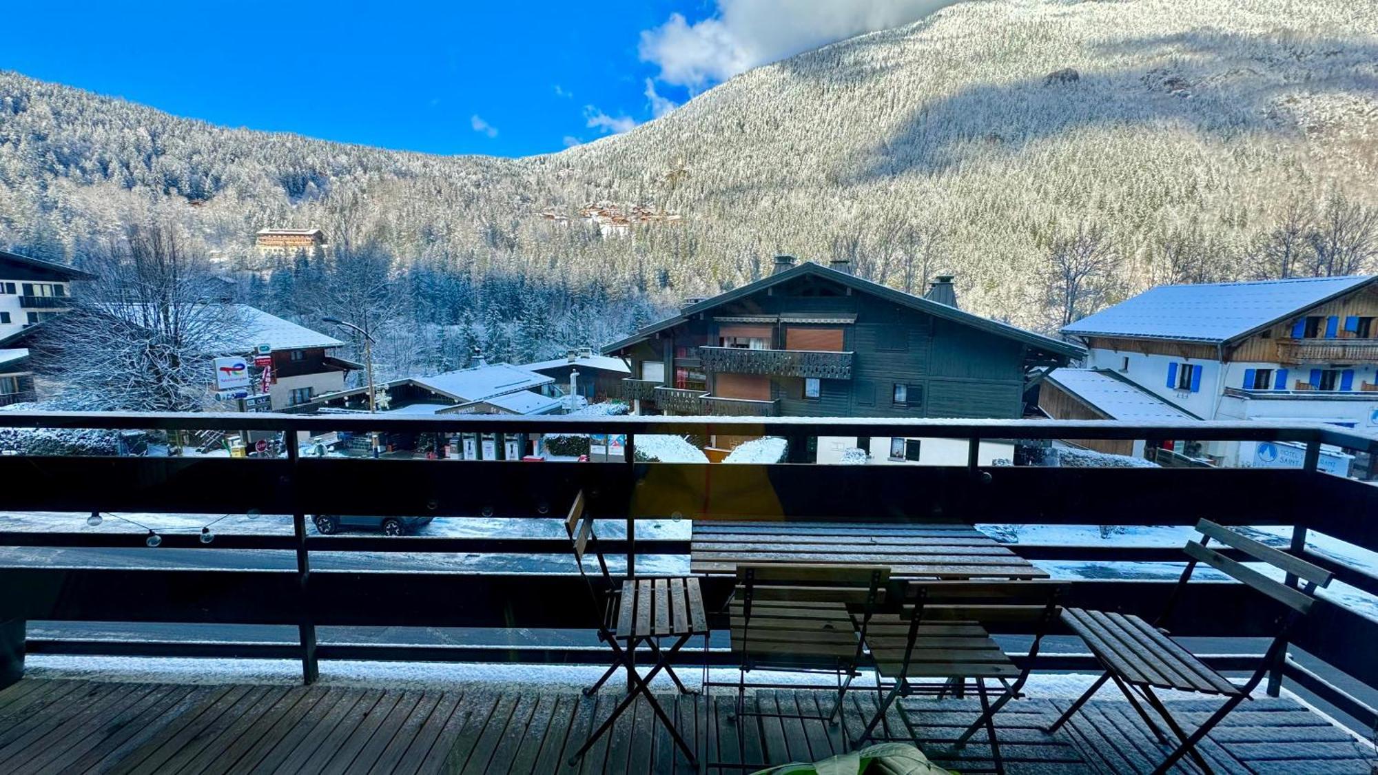 Apartement Vue Montage Magnifique 2Ch 5Mn Piste 3 Les Houches Exterior photo